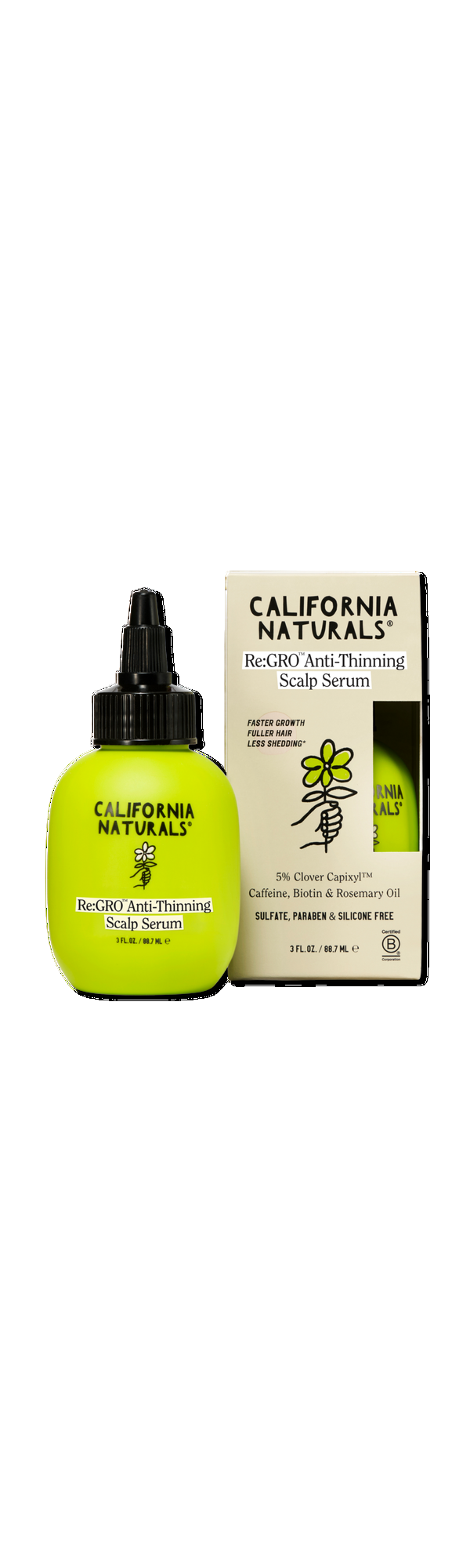 Ulta California Naturals  Re:GRO Anti-Thinning Scalp Serum