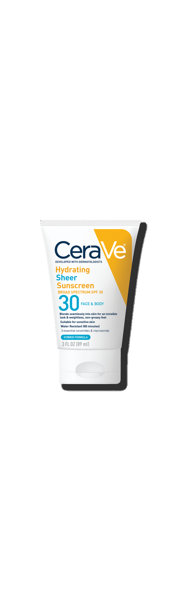 Ulta CeraVe  Hydrating Sheer Sunscreen SPF 30 Face & Body Lotion
