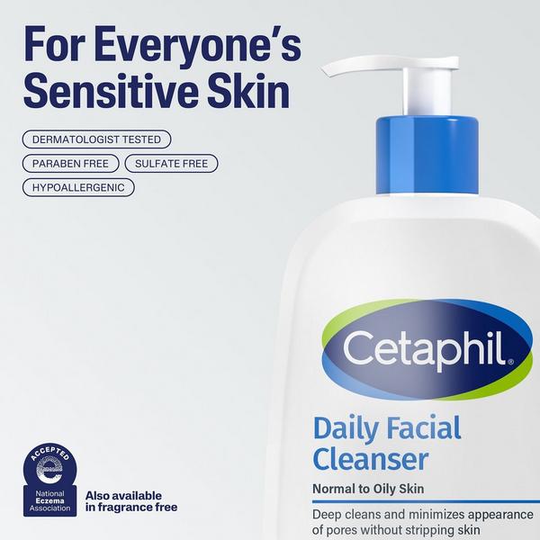 Ulta Cetaphil  Daily Facial Cleanser Face Wash For Sensitive Skin