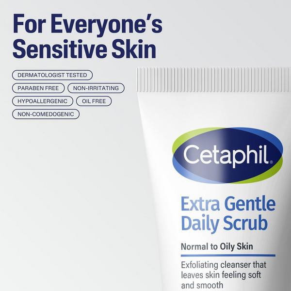 Ulta Cetaphil  Extra Gentle Daily Scrub Exfoliating Face Wash