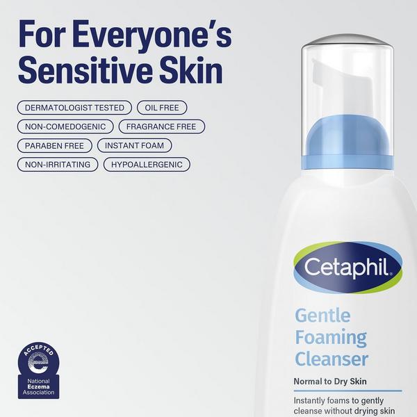 Ulta Cetaphil  Gentle Foaming Cleanser Face Wash For Sensitive Skin