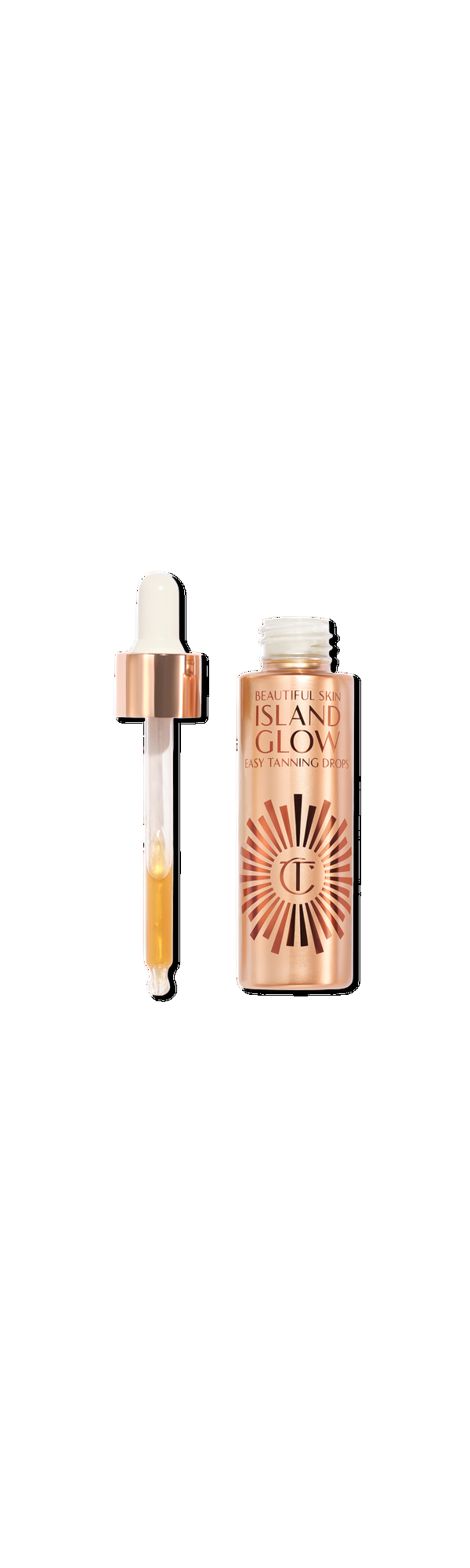 Ulta Charlotte Tilbury  Beautiful Skin Island Glow Easy Tanning Drops