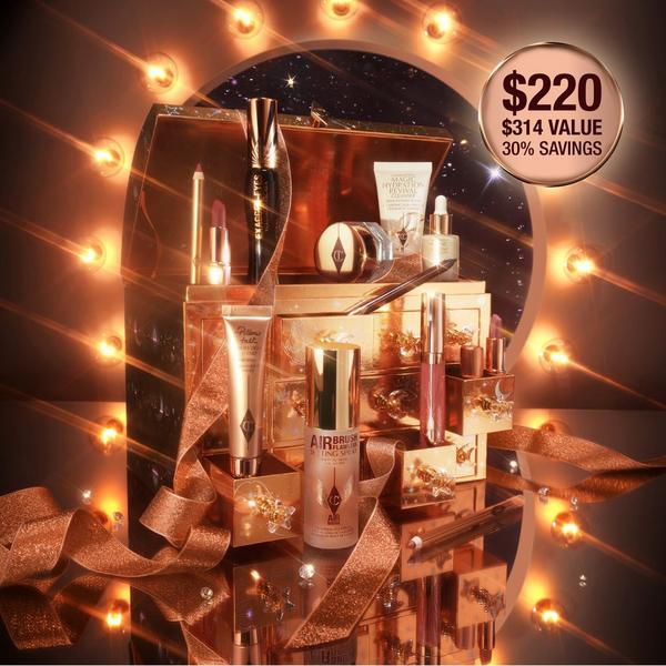 Ulta Charlotte Tilbury  Charlotte's Beauty Treasure Chest Advent Calendar