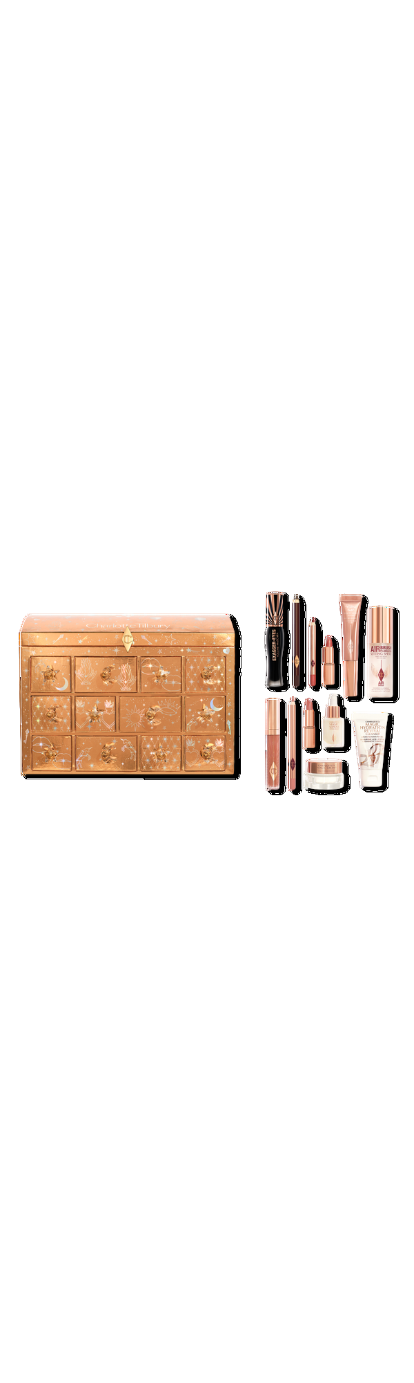 Ulta Charlotte Tilbury  Charlotte's Beauty Treasure Chest Advent Calendar