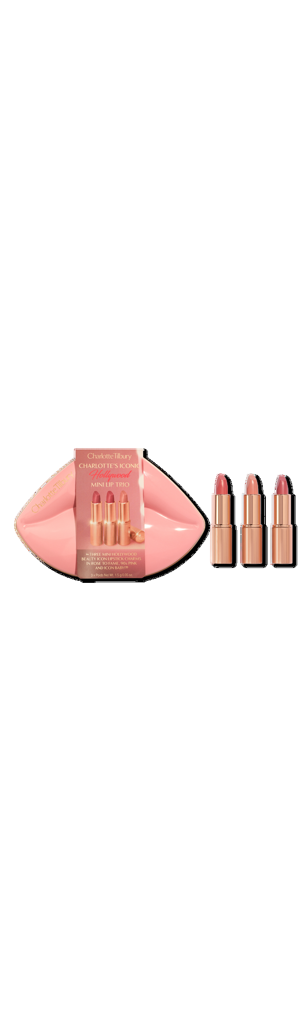 Ulta Charlotte Tilbury  Hollywood Iconic Mini Lip Trio