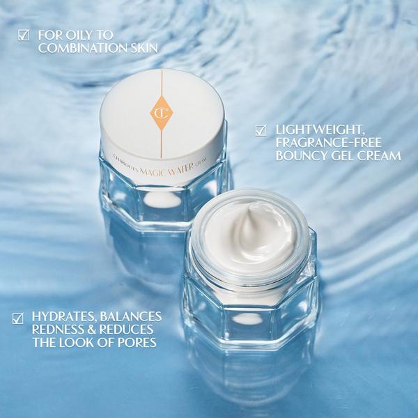 Ulta Charlotte Tilbury  Magic Water Cream Gel Moisturizer With Niacinamide