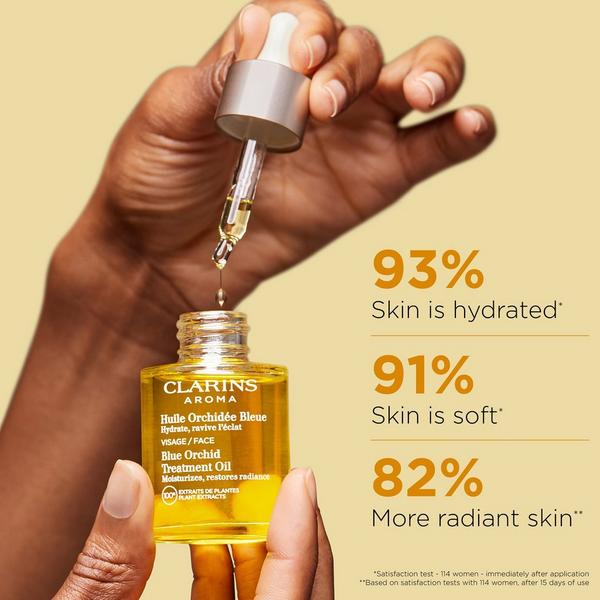 Ulta Clarins  Blue Orchid Radiance & Hydrating Face Treatment Oil