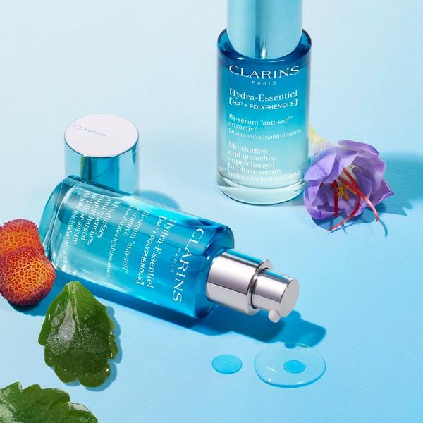 Ulta Clarins  Hydra-Essentiel Bi-Phase Face Serum With Double Hyaluronic Acid