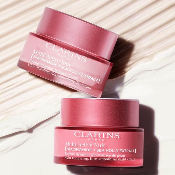 Ulta Clarins  Multi-Active Night Moisturizer For Lines Pores Glow With Niacinamide