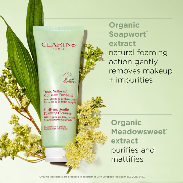 Ulta Clarins  Purifying Gentle Foaming Face Cleanser