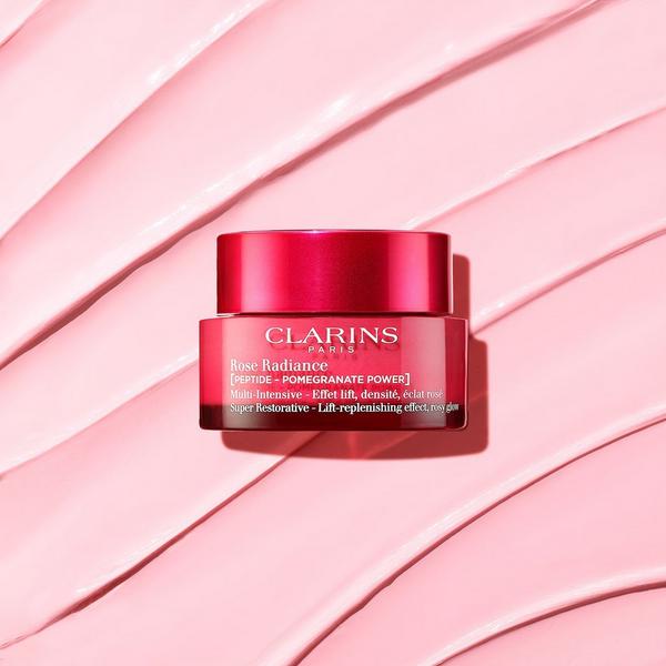 Ulta Clarins  Super Restorative Rose Radiance Peptide Face Moisturizer