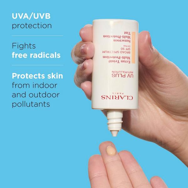 Ulta Clarins  UV Plus Anti-Pollution Tinted Face Sunscreen SPF 50