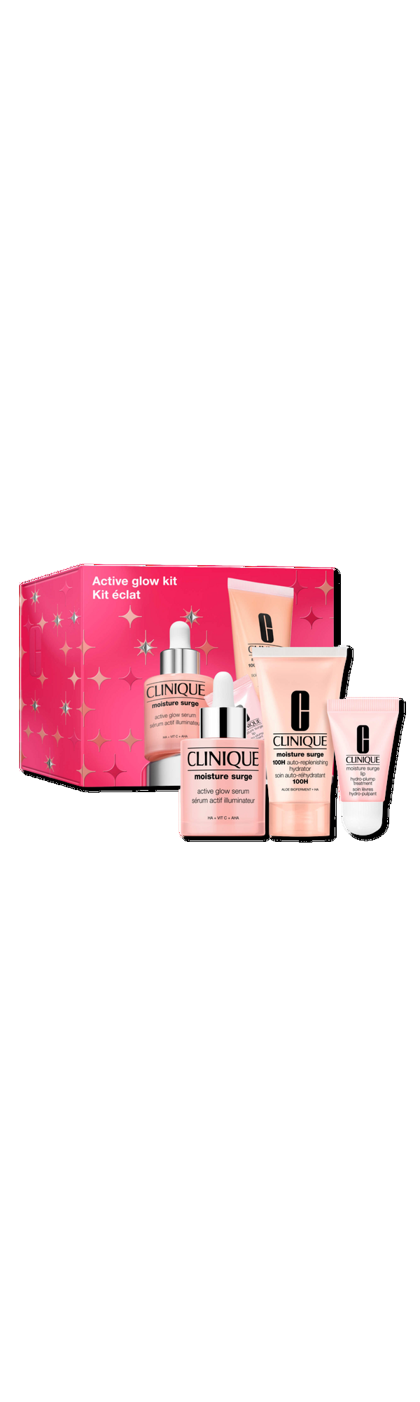 Ulta Clinique  Active Glow Moisture Surge Skincare Set