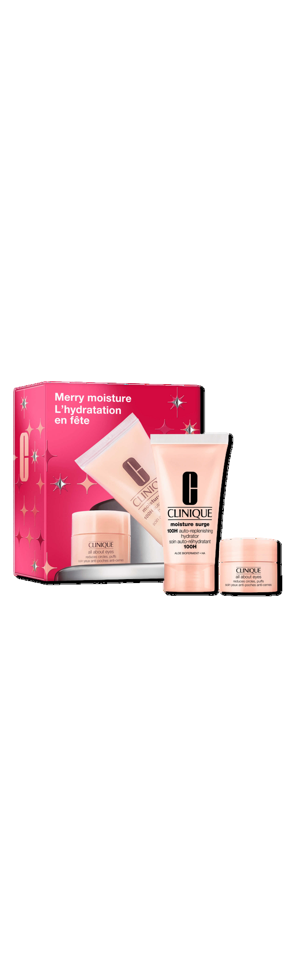 Ulta Clinique  Merry Moisture: Moisture Surge Mini Skincare Gift Set