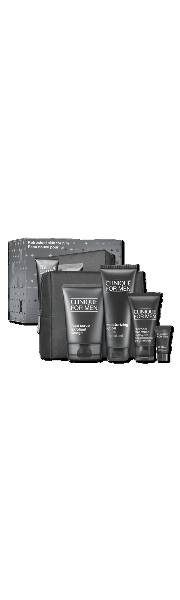 Ulta Clinique  Refreshed Skin For Him Skincare Gift Set
