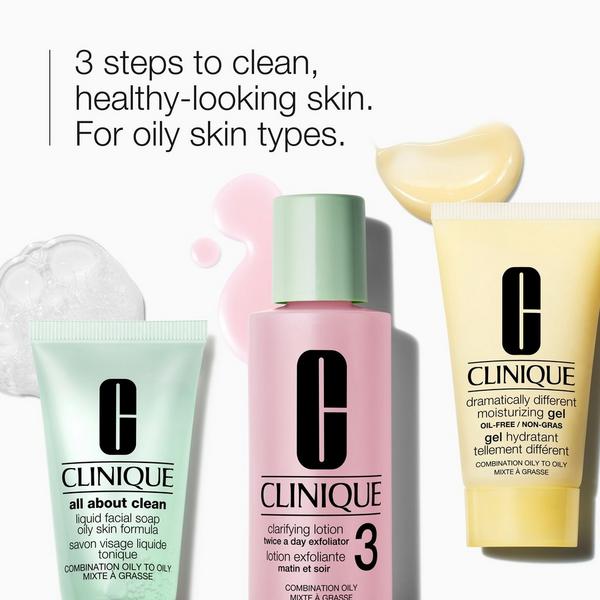 Ulta Clinique  Skin School Supplies: Cleanser Refresher Course Set - Combination Oily