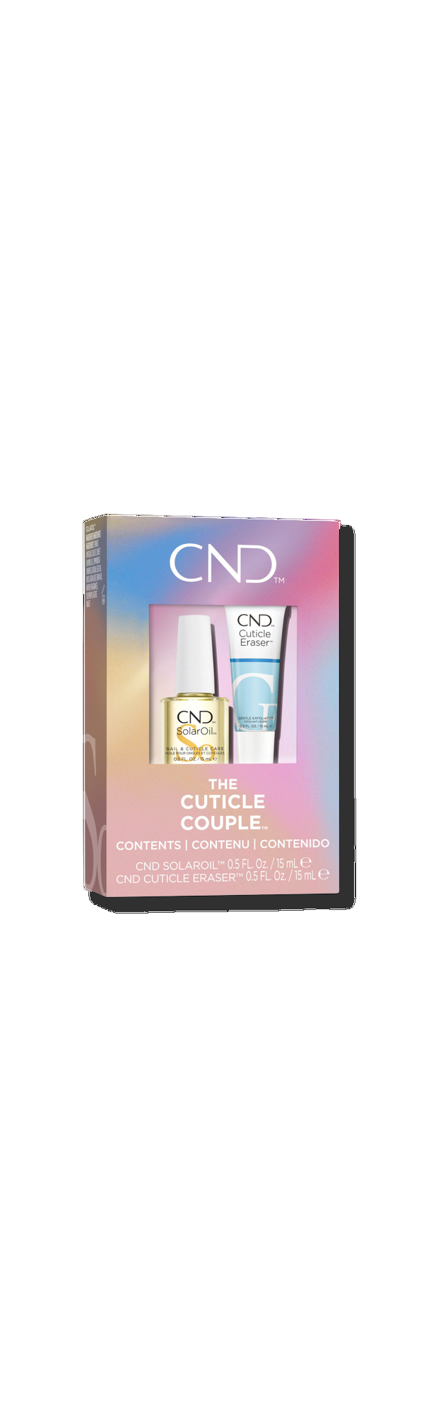 Ulta CND  The Cuticle Couple SolarOil + Cuticle Eraser