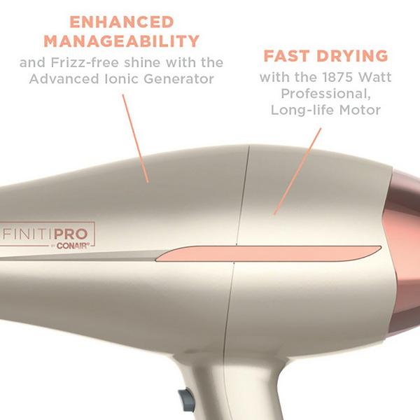 Ulta Conair  InfinitiPRO By Conair 1875W Frizz-Free Pro Titanium Ceramic AC Dryer