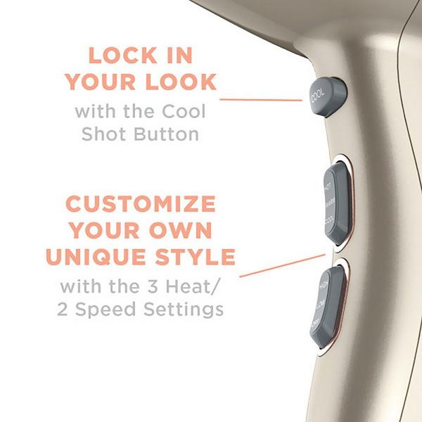 Ulta Conair  InfinitiPRO By Conair 1875W Frizz-Free Pro Titanium Ceramic AC Dryer