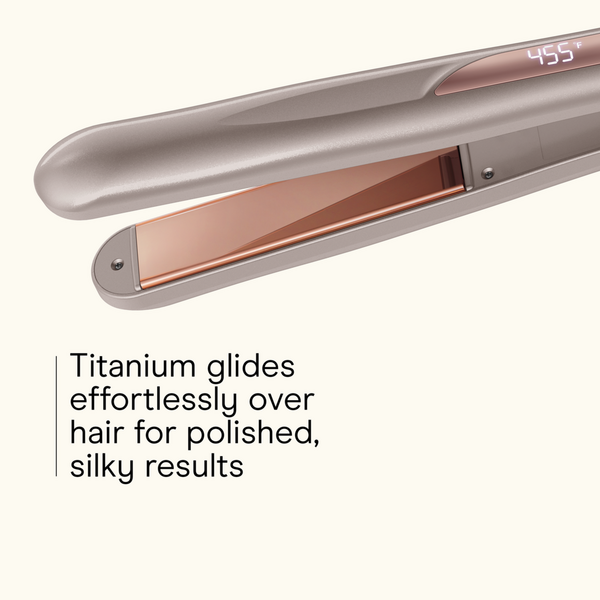 Ulta Conair  InfinitiPRO By Conair Titanium Flat Iron Smooth & Shine Luxe Series - Rose Gold