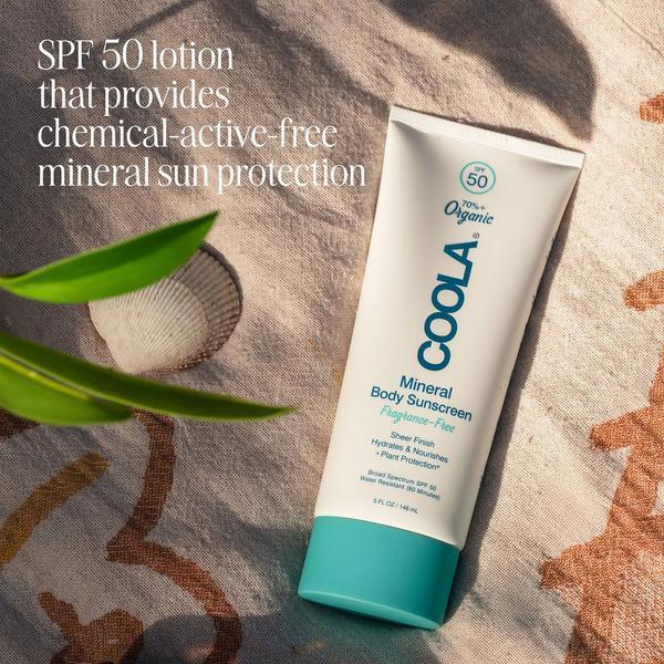 Ulta COOLA  Fragrance-Free Mineral Body Sunscreen Lotion SPF 50