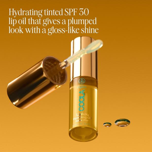 Ulta COOLA  Liplix Hydrating Lip Oil Golden Glow SPF 30