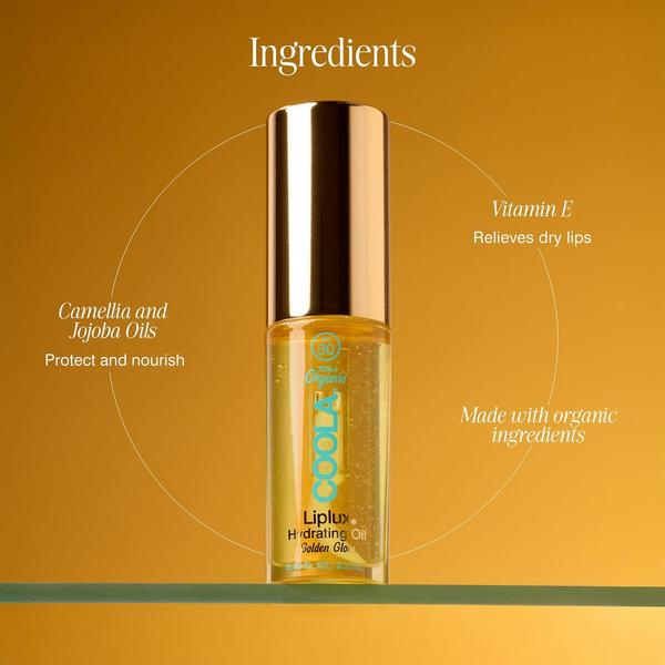 Ulta COOLA  Liplix Hydrating Lip Oil Golden Glow SPF 30