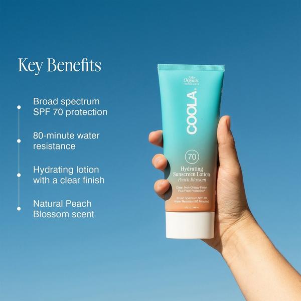 Ulta COOLA  Peach Blossom Classic Body Sunscreen SPF 70