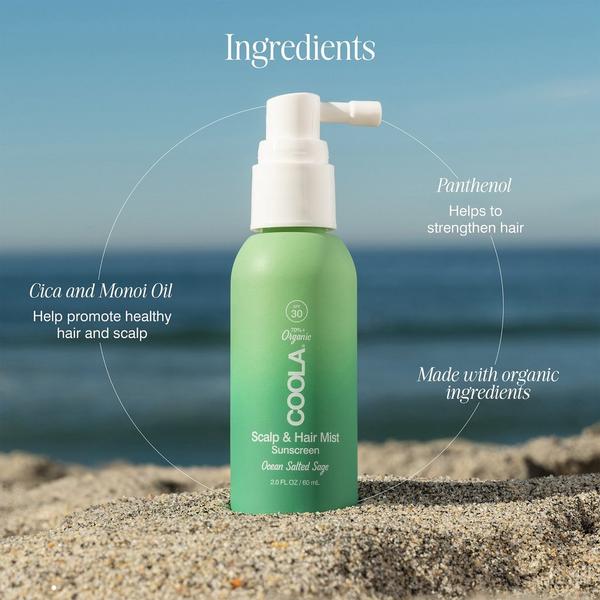 Ulta COOLA  Scalp & Hair Mist Organic Sunscreen SPF 30