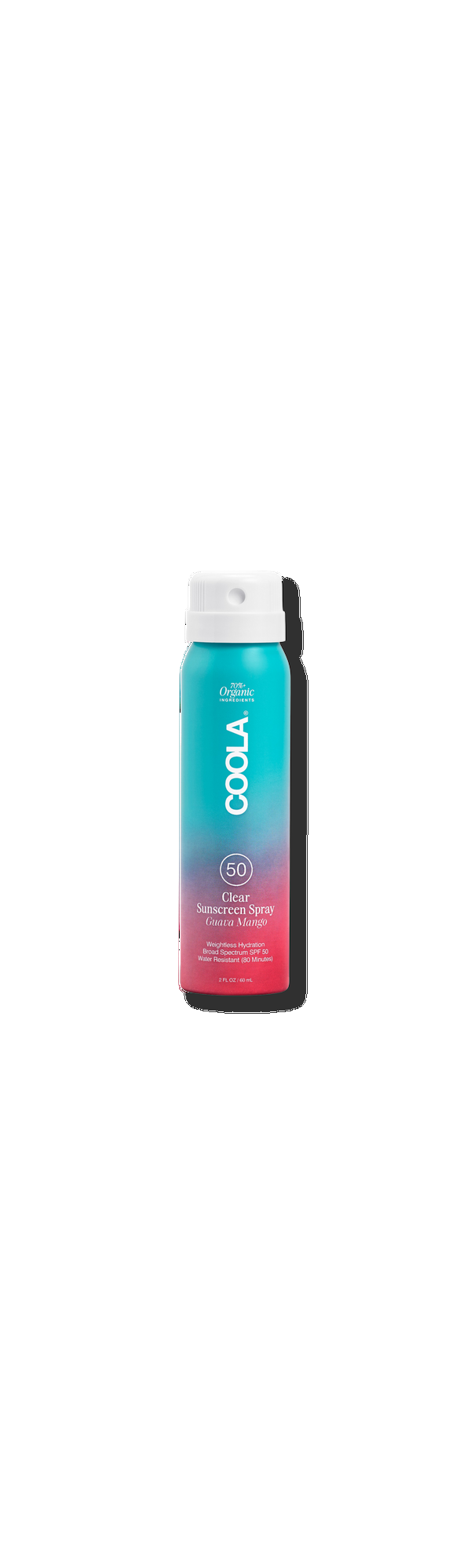 Ulta COOLA  Travel Size Classic Body Organic Sunscreen Spray SPF 50