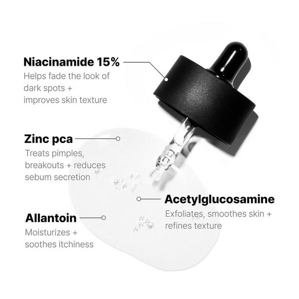 Ulta COSRX  The Niacinamide 15 Serum With Acetyl Glucosamine + Zinc PCA
