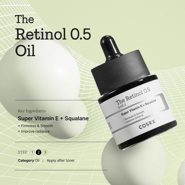 Ulta COSRX  The Retinol 0.5 Oil With Super Vitamin E + Squalane