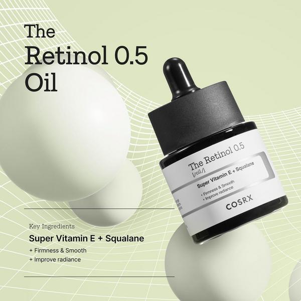 Ulta COSRX  The Retinol 0.5 Oil With Super Vitamin E + Squalane