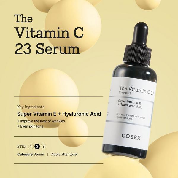 Ulta COSRX  The Vitamin C 23 Serum With Super Vitamin E + Hyaluronic Acid