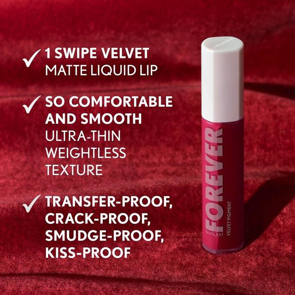 Ulta CoverGirl  Outlast Forever Velvet Pigment Matte Lipstick