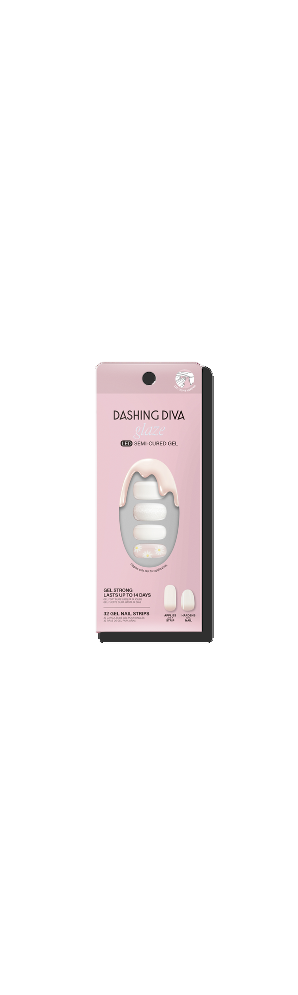 Ulta Dashing Diva  Digital Daisy Glaze Semi-Cured Gel Art