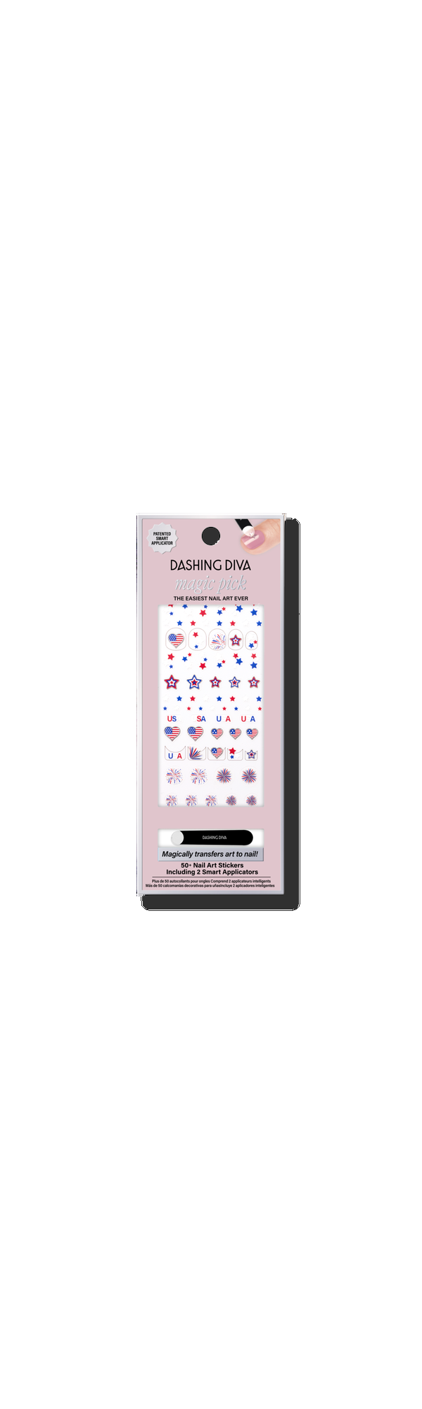 Ulta Dashing Diva  Firework City Magic Pick Nail Art Stickers