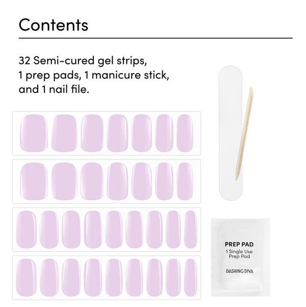 Ulta Dashing Diva  Glaze Color Semi-Cured Gel Nail Strips