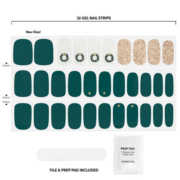 Ulta Dashing Diva  Gloss Ultra Shine Gel Nail Strips Cottage Charm