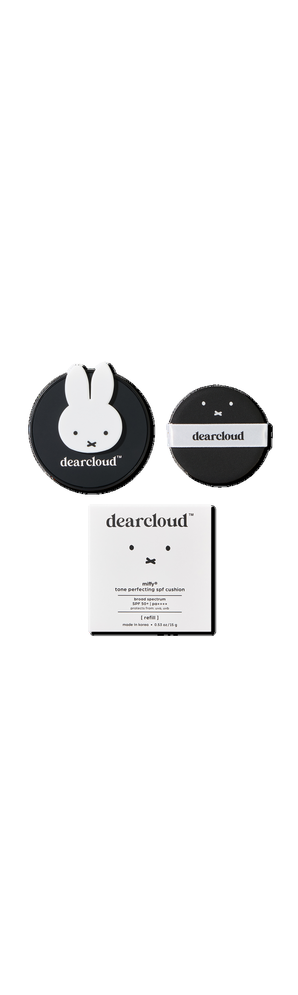 Ulta dearcloud  Miffy Tone Perfecting SPF Cushion Set