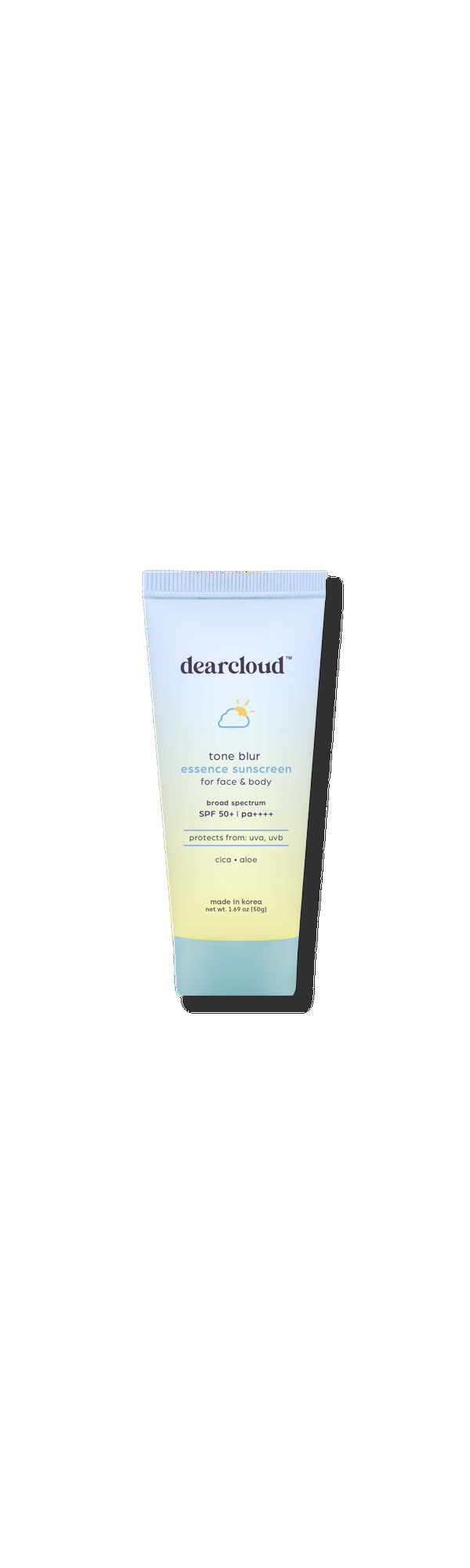 Ulta dearcloud  Tone Blur Essence Sunscreen SPF 50+ PA++++