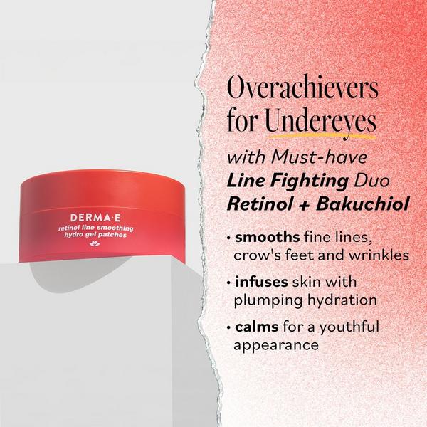 Ulta DERMA E  Retinol Line Smoothing Hydro Gel Patches