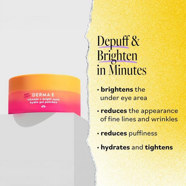 Ulta DERMA E  Vitamin C Bright Eyes Hydro Gel Patches