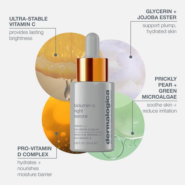 Ulta Dermalogica  Biolumin-C Vitamin C Night Restore Serum