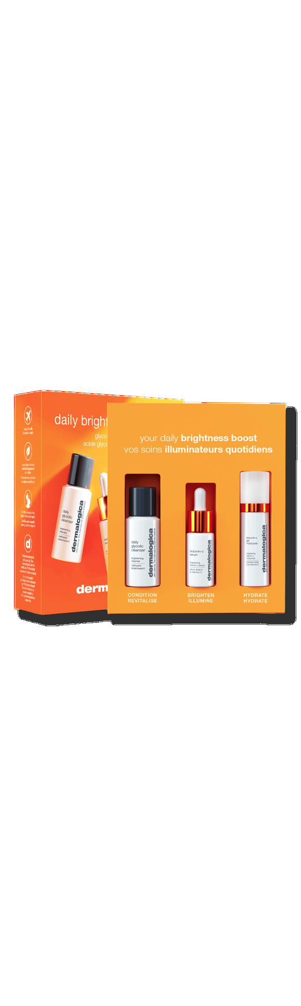 Ulta Dermalogica  Daily Brightness Boosters Skincare Kit