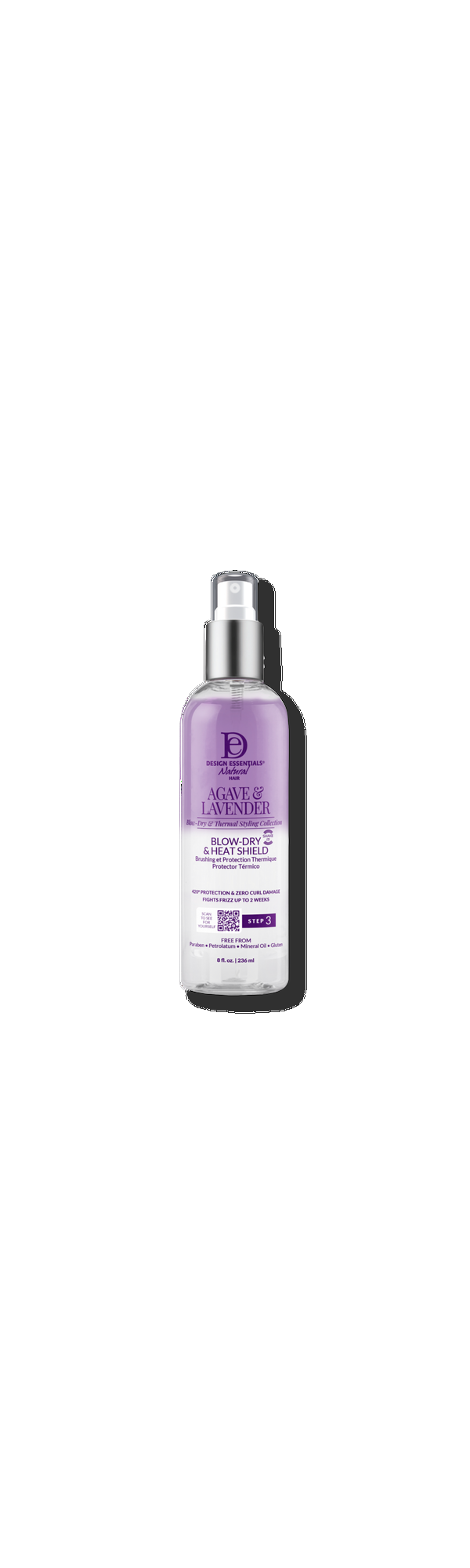 Ulta Design Essentials  Agave & Lavender Blow-Dry & Style Primer