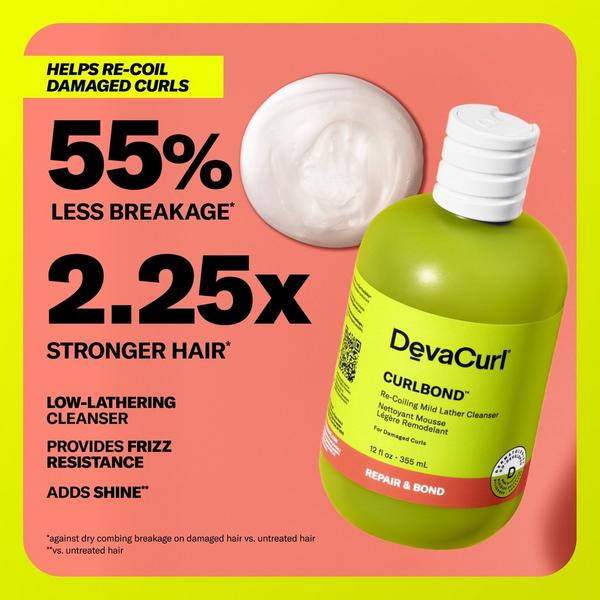 Ulta DevaCurl  CURLBOND Re-Coiling Mild Lather Cleanser