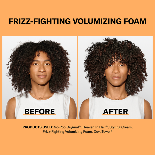 Ulta DevaCurl  FRIZZ-FIGHTING VOLUMIZING FOAM Lightweight Body Booster