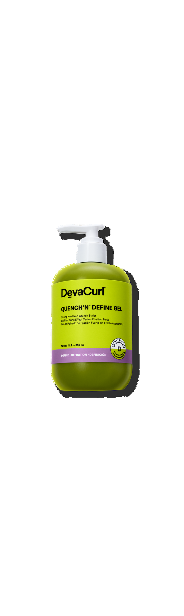 Ulta DevaCurl  QUENCH’N DEFINE GEL Strong Hold Non-Crunch Styler