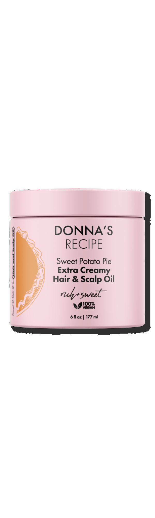 Ulta DONNA'S RECIPE  Sweet Potato Pie Extra Creamy Hair and Scalp Oil